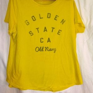 Old Navy Golden State CA tee